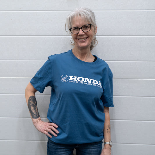 T-shirt Honda 1967 (Bleu) - Culture Vintage Honda
