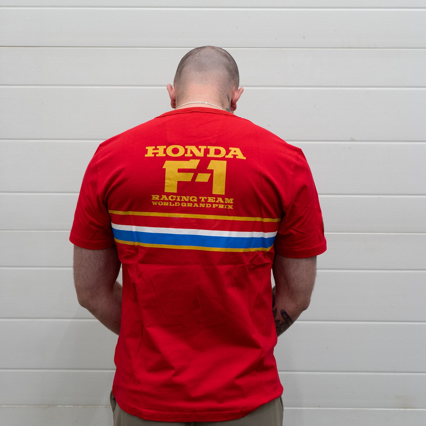 1986 Honda F1 Team Tee (red) - Honda Vintage Culture
