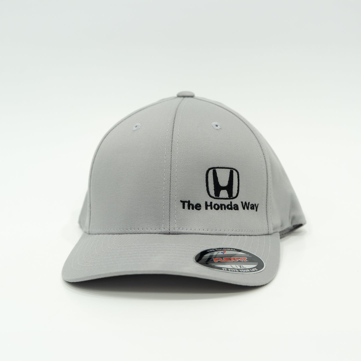 Gray cap with Honda logo and 'The Honda Way' text on a white background