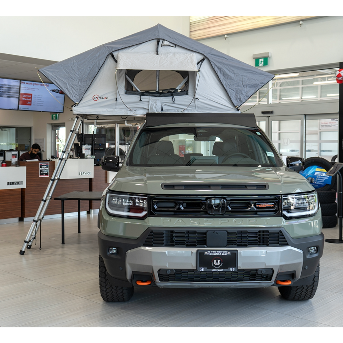 Enthuze 2-Person Rooftop Tent