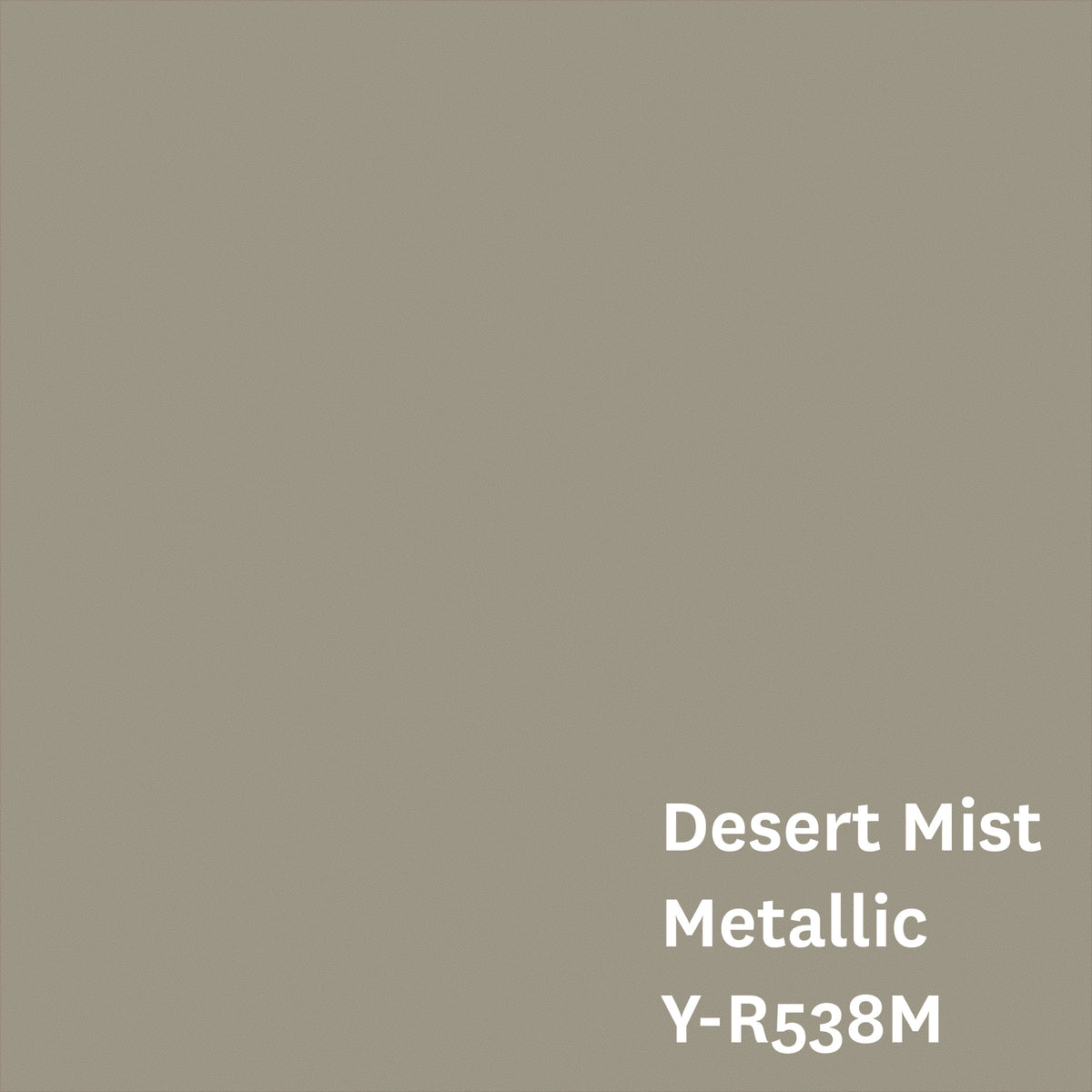 Desert Mist Metallic Touch-Up Paint (YR538M) – TUCHYR538MA1