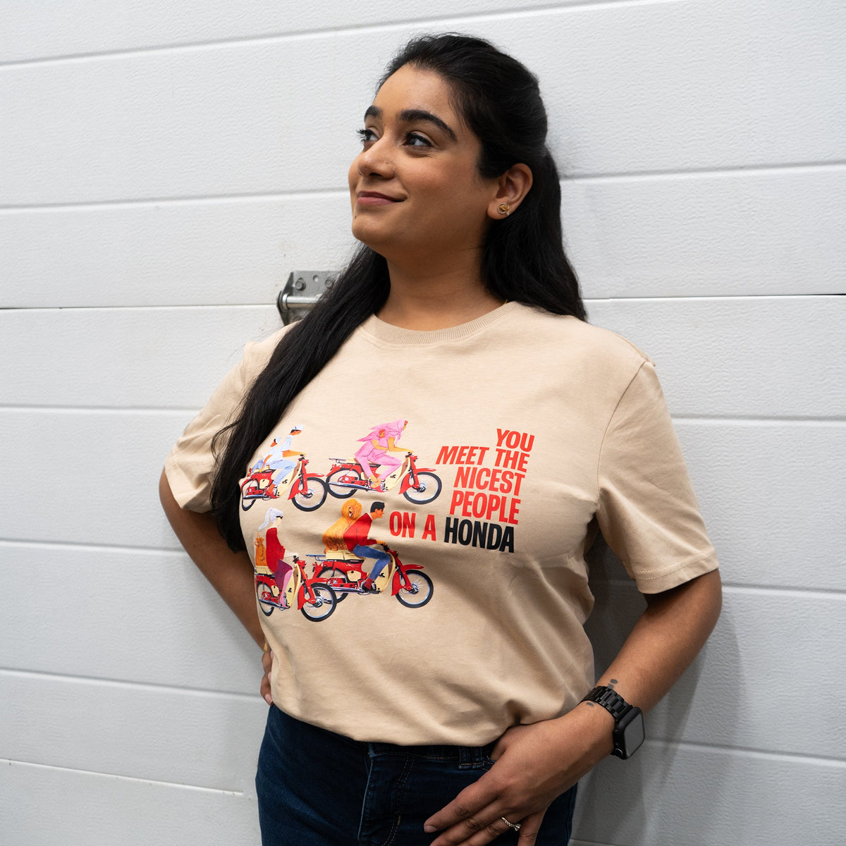 You Meet the Nicest People Tee - Honda Vintage Culture