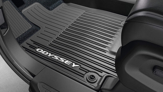 2026 Honda Odyssey All-Season Floor Mats - White Logo