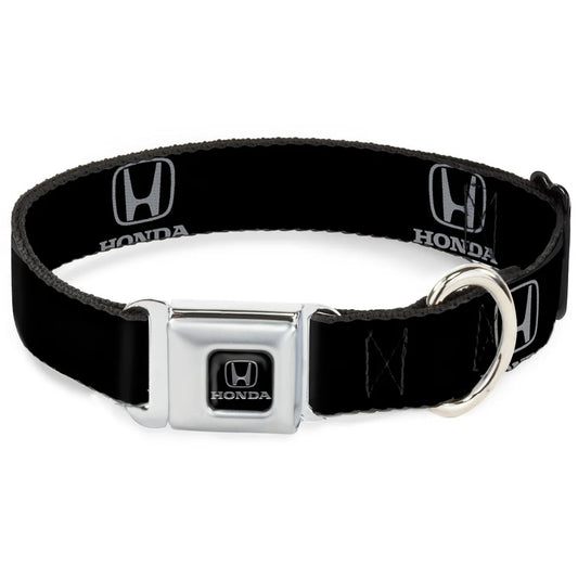 Honda Seatbelt Buckle Collar - Honda Logo Black/White - Buckle-Down