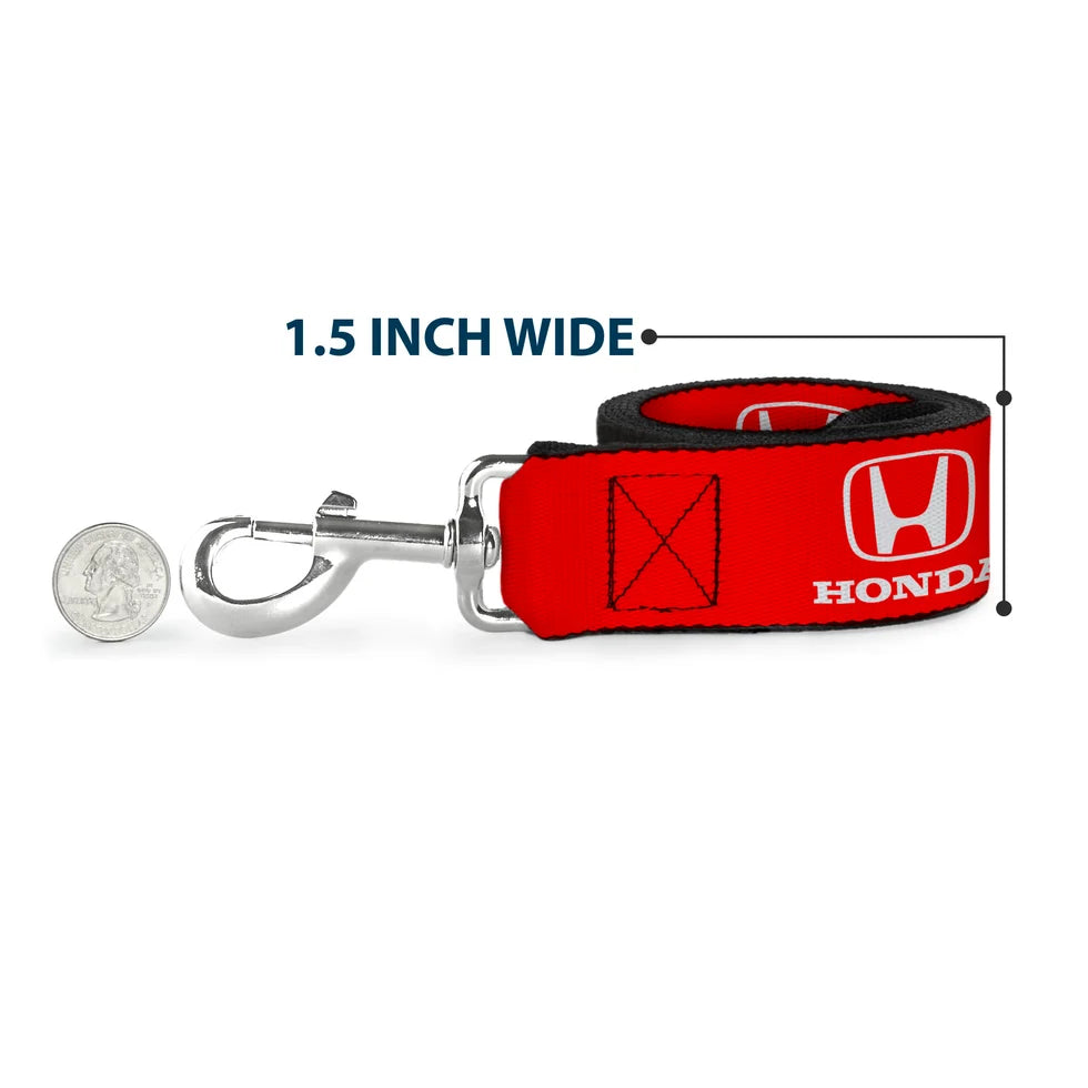 Dog Leash Honda Logo Red/White - Buckle-Down