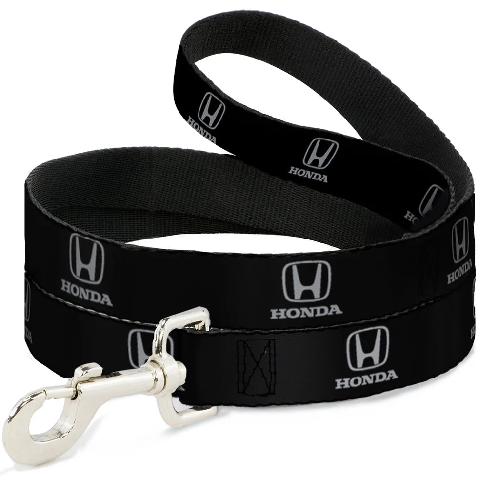 Dog Leash Honda Logo Black/White - Buckle-Down