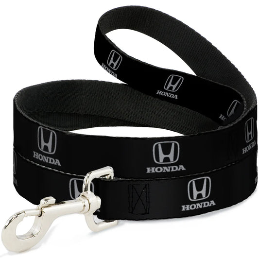 Dog Leash Honda Logo Black/White - Buckle-Down