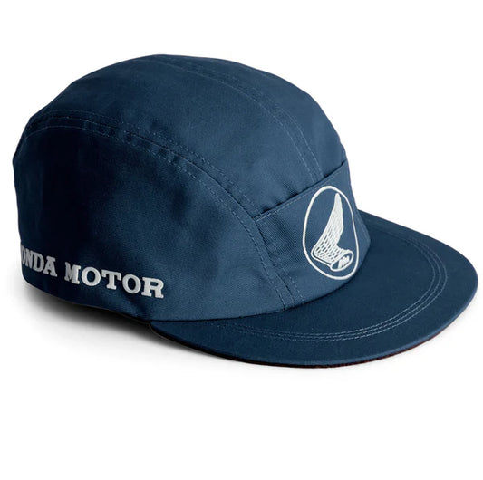 Navy blue cap with Honda Motor logo on a white background